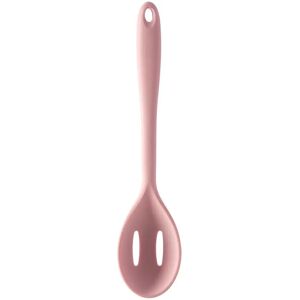 Premier Housewares Zing Silicone Slotted Spoon - Light Pink - Kitchen Utensil Premier Housewares Zing Silicone Slotted Spoon - Light Pink - Kitchen Utensil