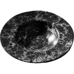 Premier Housewares Black Faux Marble Pasta Bowl - Pasta Bowl Premier Housewares Black Faux Marble Pasta Bowl - Pasta Bowl
