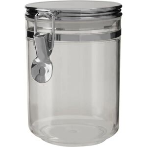 Premier Housewares Gozo Medium Canister - Silver - Storage Premier Housewares Gozo Medium Canister - Silver - Storage