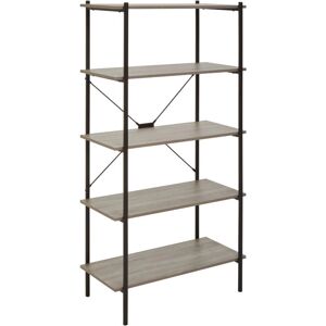 Premier Housewares Versatile Five Tier Grey Oak Shelf Unit - Shelf Unit Premier Housewares Versatile Five Tier Grey Oak Shelf Unit - Shelf Unit