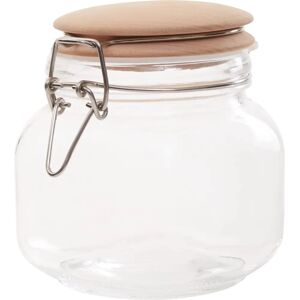 Premier Housewares Square Glass Jar - 800Ml Premier Housewares Square Glass Jar - 800Ml