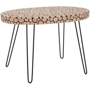 Premier Housewares Lacuna Oval Table - Table Premier Housewares Lacuna Oval Table - Table