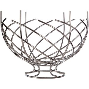 Premier Housewares Nest Chrome Fruit Basket - Fruit and Vegetable Basket Premier Housewares Nest Chrome Fruit Basket - Fruit and Vegetable Basket
