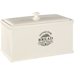 Premier Housewares Vintage Bread Crock - Elegant Wording - Cream - Bread Crock Premier Housewares Vintage Bread Crock - Elegant Wording - Cream - Bread Crock