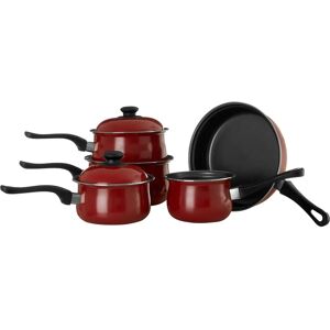 Premier Housewares Red Non-Stick Cookware Set - Cookware Set Premier Housewares Red Non-Stick Cookware Set - Cookware Set