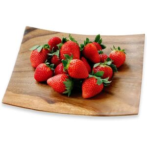 Premier Housewares Acacia Wood Square Serving Plate Premier Housewares Acacia Wood Square Serving Plate