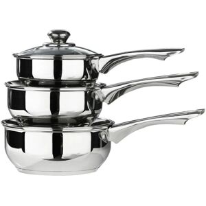 Premier Housewares - Pan Set - Stainless Steel - Cookware Premier Housewares - Pan Set - Stainless Steel - Cookware