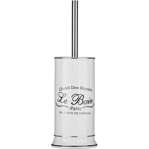 Premier Housewares Le Bain White Ceramic Toilet Brush - Toilet brush Premier Housewares Le Bain White Ceramic Toilet Brush - Toilet brush