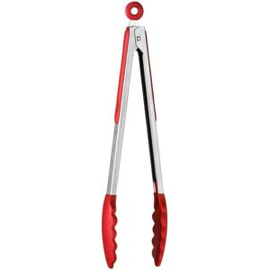 Premier Housewares Zing Red Silicone Kitchen Tongs - Kitchen Tools Premier Housewares Zing Red Silicone Kitchen Tongs - Kitchen Tools