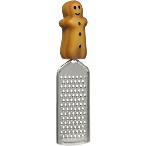 Premier Housewares Gingerbread Man Stainless Steel Grater - Kitchen Tool Premier Housewares Gingerbread Man Stainless Steel Grater - Kitchen Tool