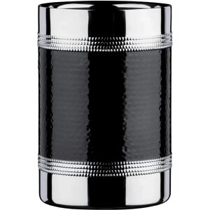 Premier Housewares Flaschenkühler - Hammered Black Band - Edelstahl Premier Housewares Flaschenkühler - Hammered Black Band - Edelstahl