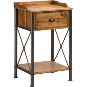 Michigan Metal Industrial Console Table - 1 Drawer Michigan Metal Industrial Console Table - 1 Drawer