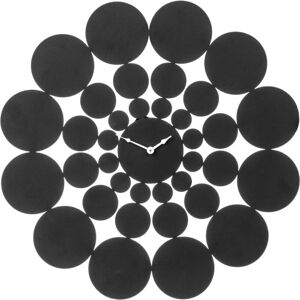 Reloj de Pared Diseño Discos Negro - Reloj de Pared Reloj de Pared Diseño Discos Negro - Reloj de Pared