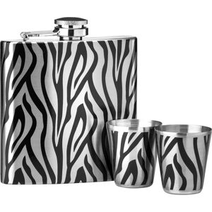 Premier Housewares Zebra Hip Flask - Hip Flask Premier Housewares Zebra Hip Flask - Hip Flask