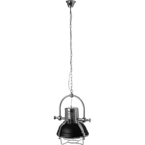Black Chrome Industrial Pendant Light - Pendant Light Black Chrome Industrial Pendant Light - Pendant Light
