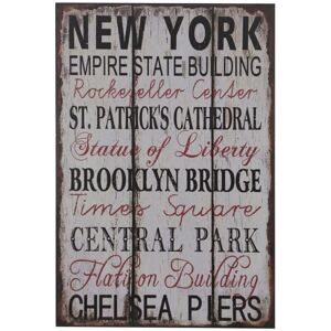 Premier Housewares - New York Wall Plaque Premier Housewares - New York Wall Plaque