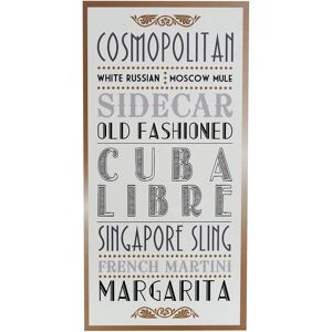 Premier Housewares Cuba Libre Wall Plaque - Wall Art Premier Housewares Cuba Libre Wall Plaque - Wall Art