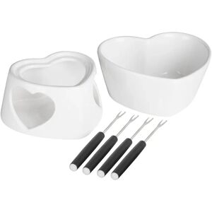 Premier Housewares Durable Heart Shaped Cheese Fondue Set - Fondue Set Premier Housewares Durable Heart Shaped Cheese Fondue Set - Fondue Set