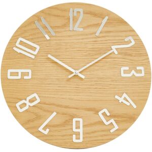 Premier Housewares Vitus Natural Wall Clock - Wall Clock Premier Housewares Vitus Natural Wall Clock - Wall Clock