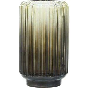 Premier Housewares Chima Ribbed Glass Vase - Vase Premier Housewares Chima Ribbed Glass Vase - Vase