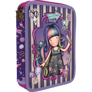 Santoro Gorjuss Up and away Purple Doppeltes Bleistiftetui - Etui Santoro Gorjuss Up and away Purple Doppeltes Bleistiftetui - Etui