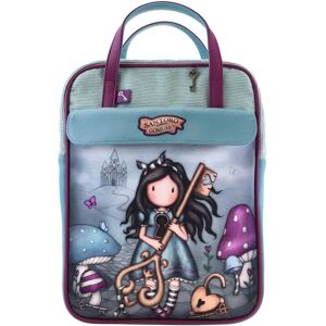 Santoro Gorjuss Neugier Grau Grün Rucksack - Mädchen Freizeit 27cm Santoro Gorjuss Neugier Grau Grün Rucksack - Mädchen Freizeit 27cm