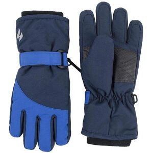 Heat Holders Kids Waterproof Fleece Lined Winter Ski Gloves - Blue / Navy - One Size Heat Holders Kids Waterproof Fleece Lined Winter Ski Gloves - Blue / Navy - One Size