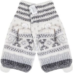 Heat Holders Womens Fairisle Patterned Thermal Gloves - Cream - One Size Heat Holders Womens Fairisle Patterned Thermal Gloves - Cream - One Size