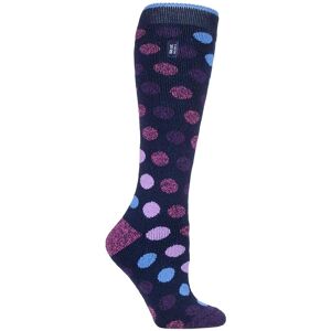 Heat Holders Womens Lite Long Thermal Socks - Navy - UK 4-6.5 - Thermal Socks Heat Holders Womens Lite Long Thermal Socks - Navy - UK 4-6.5 - Thermal Socks