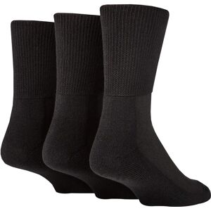 IOMI Black Diabetic Wide Socks - 3 Pairs IOMI Black Diabetic Wide Socks - 3 Pairs