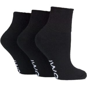 SOCKSHOP Iomi Cushioned Diabetic Ankle Socks - Black SOCKSHOP Iomi Cushioned Diabetic Ankle Socks - Black