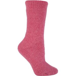 Heat Holders Womens Wool Socks - Pink - 4-8 UK - Thermal Heat Holders Womens Wool Socks - Pink - 4-8 UK - Thermal