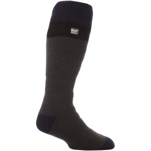 Heat Holders Mens Extra Long 2.3 Tog Thermal Knee High Ski Socks - Grey - Size UK 6-11 Heat Holders Mens Extra Long 2.3 Tog Thermal Knee High Ski Socks - Grey - Size UK 6-11
