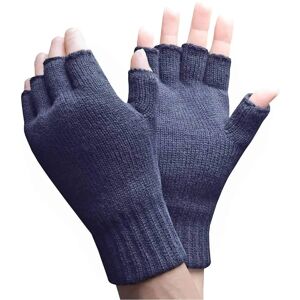 Heat Holders Navy Thermal Fingerless Gloves - Insulated Winter Warm - Gloves Heat Holders Navy Thermal Fingerless Gloves - Insulated Winter Warm - Gloves