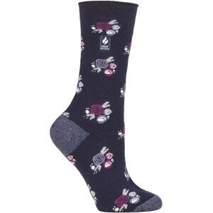 Heat Holders Navy Womens Ultra Lite Thermal Socks - Size 4-8 UK Heat Holders Navy Womens Ultra Lite Thermal Socks - Size 4-8 UK
