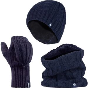 Heat Holders Navy Thermal Winter Accessories Set - Women Heat Holders Navy Thermal Winter Accessories Set - Women