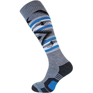 Comodo - Unisex Snowboard Sokken Grijs 3-5.5 UK - Sokken Comodo - Unisex Snowboard Sokken Grijs 3-5.5 UK - Sokken