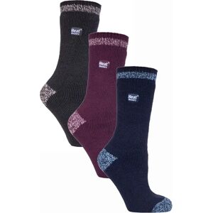 Heat Holders Womens - 3 Pack Multipack Ladies Insulated Thermal Socks - Catania - Multicolour - Size UK 4-8 Heat Holders Womens - 3 Pack Multipack Ladies Insulated Thermal Socks - Catania - Multicolour - Size UK 4-8