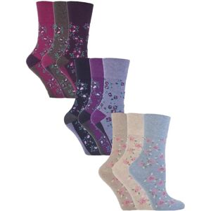 Gentle Grip Cotton Crew Socks - 9 Pairs - Multicolor Gentle Grip Cotton Crew Socks - 9 Pairs - Multicolor