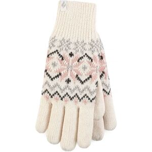 Heat Holders Womens Thermal Gloves - Cream - Medium/Large - Gloves Heat Holders Womens Thermal Gloves - Cream - Medium/Large - Gloves