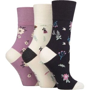 Gentle Grip Bamboo Socks - Botanical Bloom - Non-binding, Comfortable Gentle Grip Bamboo Socks - Botanical Bloom - Non-binding, Comfortable