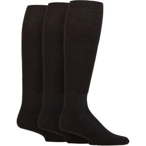 IOMI Black Diabetic Knee High Socks - Soft Bamboo Support IOMI Black Diabetic Knee High Socks - Soft Bamboo Support