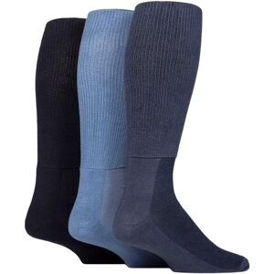 IOMI FootNurse Bamboo Diabetic Socks - Denim - Below Knee IOMI FootNurse Bamboo Diabetic Socks - Denim - Below Knee