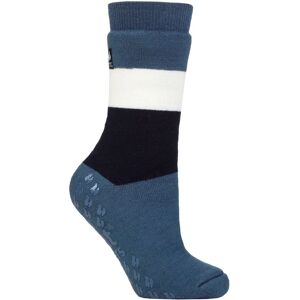 Heat Holders Dual Layer Raynaud's Thermal Slipper Socks - Denim Heat Holders Dual Layer Raynaud's Thermal Slipper Socks - Denim
