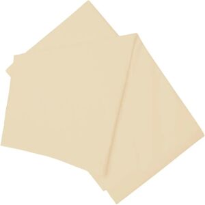 Belledorm - Easy Care 200TC Percale - Cream - Flat Sheet Belledorm - Easy Care 200TC Percale - Cream - Flat Sheet