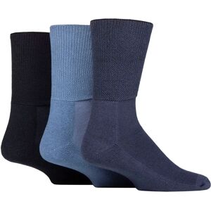 IOMI FootNurse 3 Pairs Cushion Foot Bamboo Diabetic Socks - Denim Mix IOMI FootNurse 3 Pairs Cushion Foot Bamboo Diabetic Socks - Denim Mix