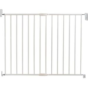 Barrière de sécurité pour bébé en métal - Extensible, Blanc - Publicité Barrière de sécurité pour bébé en métal - Extensible, Blanc - Publicité