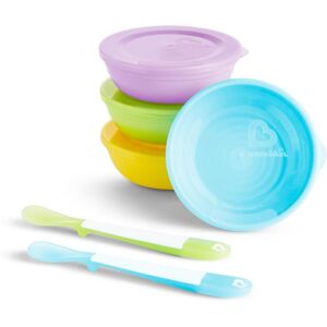 Munchkin Love-a-Bowls Unisex Dinnerware Set - Baby and Toddler Munchkin Love-a-Bowls Unisex Dinnerware Set - Baby and Toddler