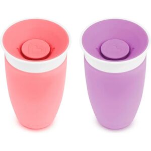 Munchkin Cana Miracle 360 - Pink/Purple - 296ml Sippy Cup Munchkin Cana Miracle 360 - Pink/Purple - 296ml Sippy Cup