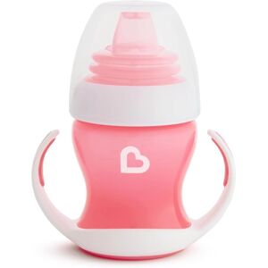 Munchkin Pink Transition Baby Cup - Baby sippy cup with handles and lid Munchkin Pink Transition Baby Cup - Baby sippy cup with handles and lid